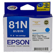 Epson T1112 (81N) Cyan Ink Cartridge (replaces T0812) - 805 pages - Out Of Ink
