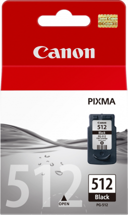 Canon PG-512 Black Ink Cartridge High Yield - 401 pages - Out Of Ink
