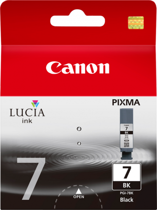 Canon PGI-7BK Black Ink Cartridge - 565 pages - Out Of Ink