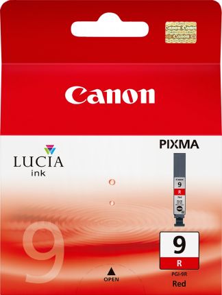 Canon PGI-9R Red Ink Tank - 104 pages - Out Of Ink