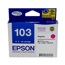 Epson T1033 (103N) H/Y Magenta Ink Cartridge - 815 pages - Out Of Ink