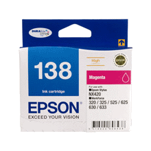 Epson T1383 (138) H/Y Magenta Ink Cartridge - 420 pages - Out Of Ink