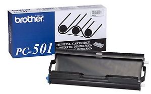 Brother PC-501 Print Cartridge + 1 roll - Out Of Ink