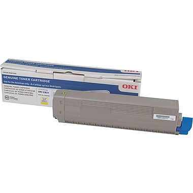 Oki C831N Yellow Toner - Out Of Ink