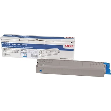 Oki C831N Cyan Toner - Out Of Ink