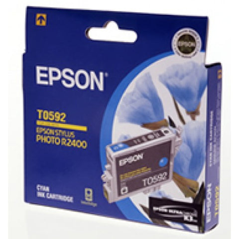 Epson T0592 Cyan Ink Cartridge - 450 pages - Out Of Ink