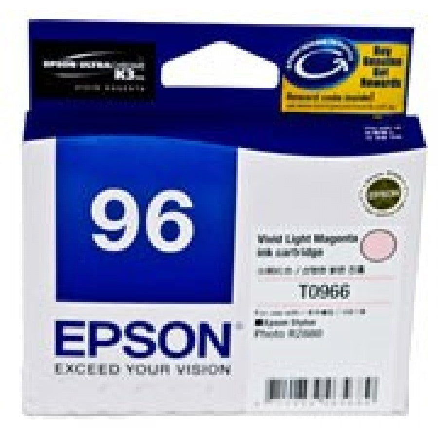 Epson T0966 Vivid Light Magenta Ink Cartridge - 940 pages - Out Of Ink