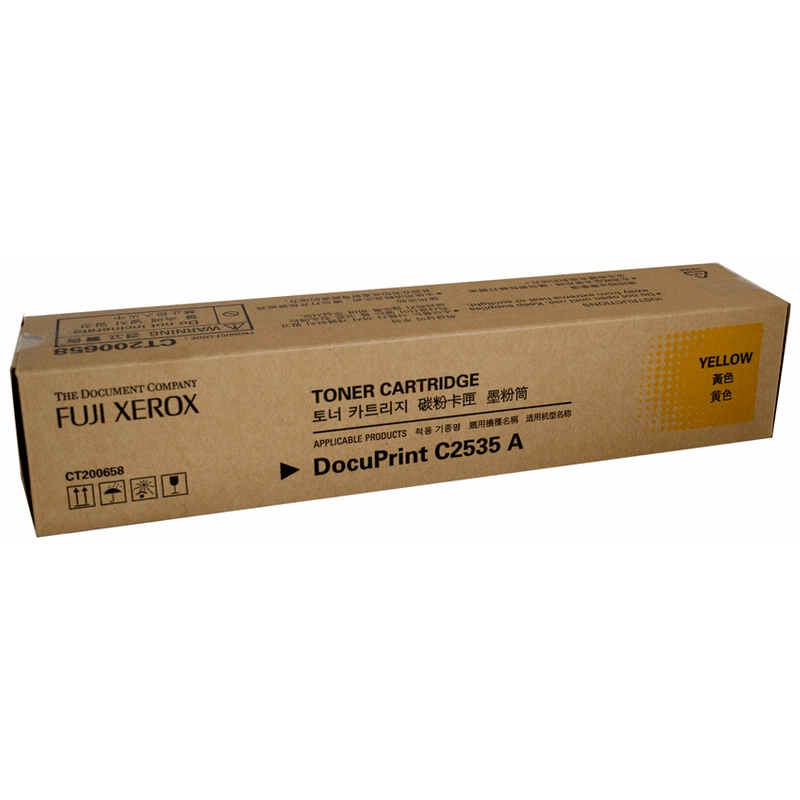 Xerox DocuPrint C2535 Yellow Toner Cartridge - 8,000 pages - Out Of Ink